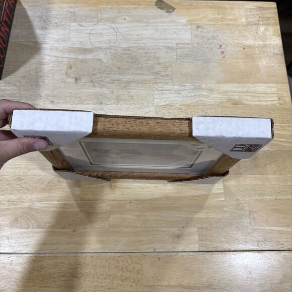 Vintage Wood Framed Wolf Print Paw Matted Cabin Woods Wall Decor 9.5” X 11.5”New - Picture 6 of 12